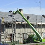 Echaffaudage pour travaux facade