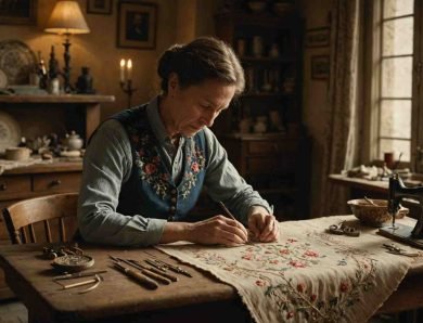 Les motifs historiques : l’art de la broderie sur nos tenues françaises