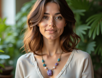 Crystal Healing Necklace : tendances, significations et conseils pour bien porter ce bijou holistique